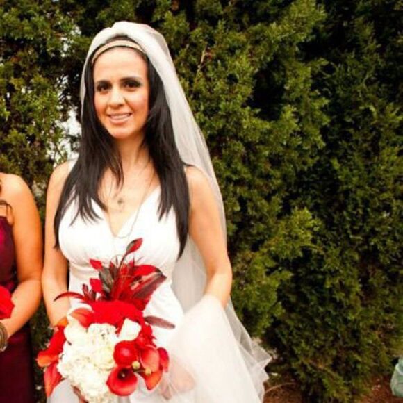 EUC Grecian Goddess Wedding Prom Ivory Dress - Picture 7 of 12